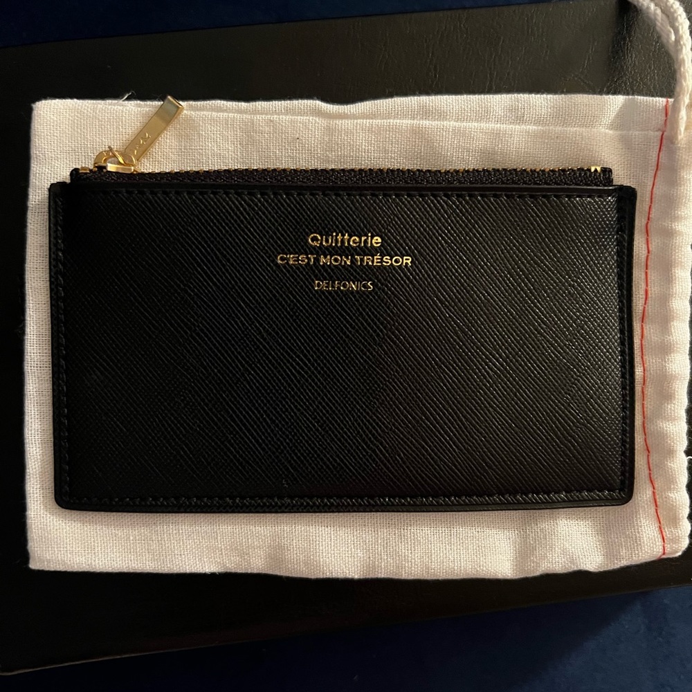 Delfonics zip card case